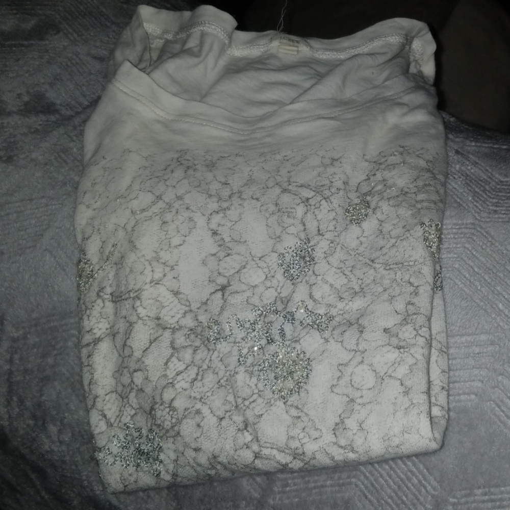 J crew t shirt off white color, size small. Sheer
